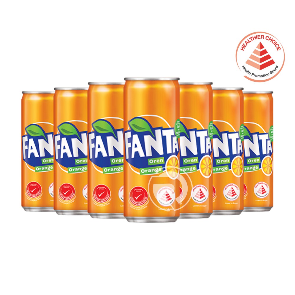 Fanta Orange Carton 320ml X 12 Cans 300ml X 24 Cans Shopee Singapore 4953