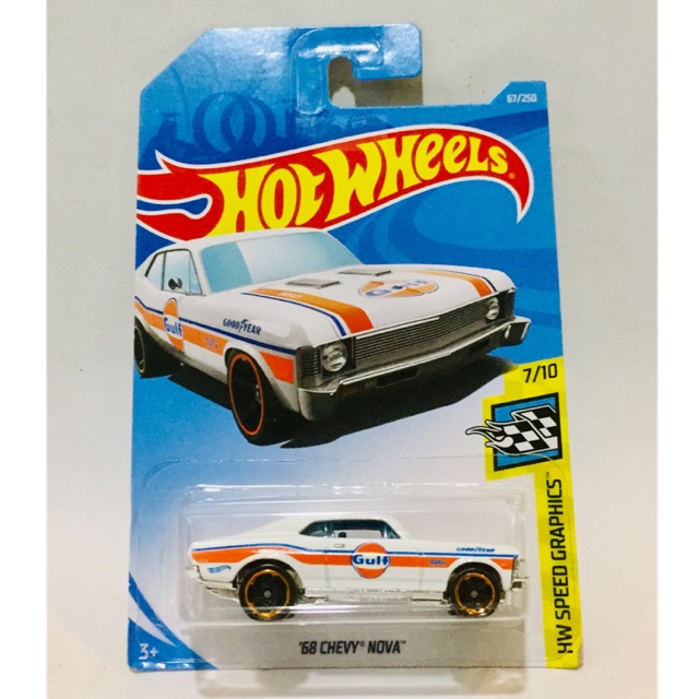 Hot wheels chevy nova gulf hot sale