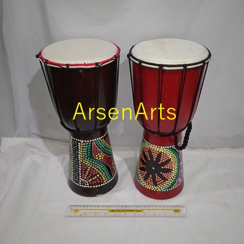 Djembe Drums Jimbe Drums Large Size 40 cm High Traditional Musical ...