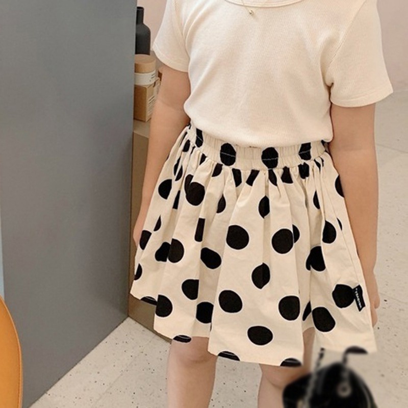 Kids polka dot skirt hotsell