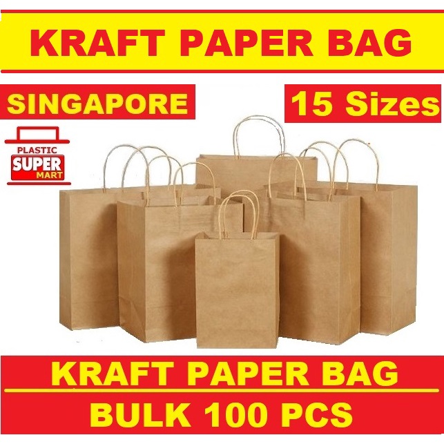 Bulk paper bags with handles wholesale hotsell