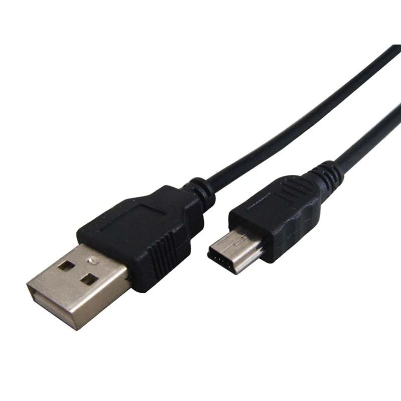 USB 2.0 Type A To Mini USB 5Pin B Male To Male 5P Data Cable | Shopee ...