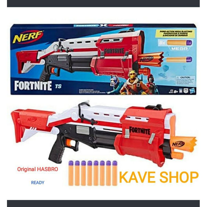 NERF FORTNITE TS MEGA SHOTGUN Original HASBRO NEW Shopee Singapore