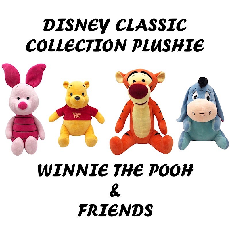 winnie the pooh and friends plush