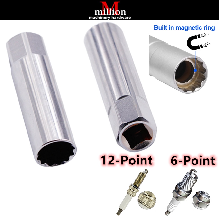 3/8 14mm 16mm 21mm 12-point 6-point Ultra Thin Magnetic Spark Plug ...