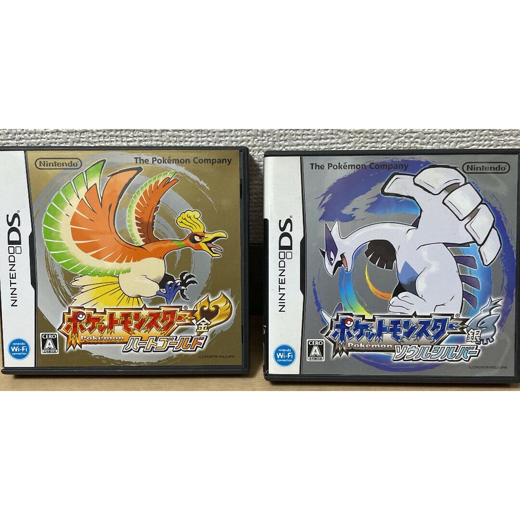 Authentic Pokemon Heart Gold Japan Nintendo DS Japanese Games Pocket  Monster