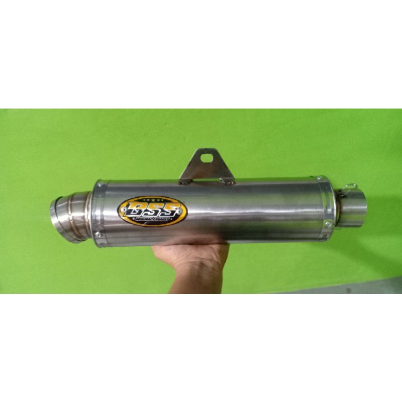 Round stenlis racing motorbike exhaust selenser jumbo funnel ...