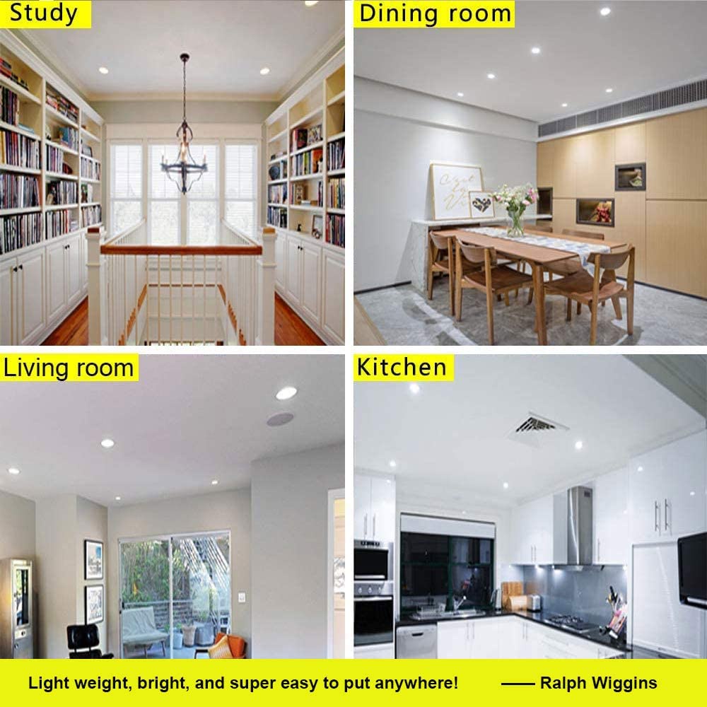 6W LED Downlight Ceiling Light LED Panel Downlight Slim Round LED ...