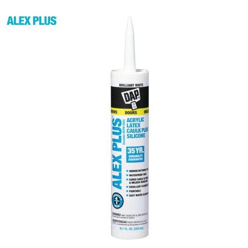 DAP Alex Plus Acrylic Latex Caulk Plus Silicone Shopee Singapore