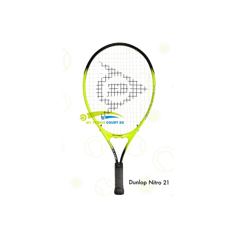 Dunlop Tennis Racket Nitro Kids Junior Shopee Singapore