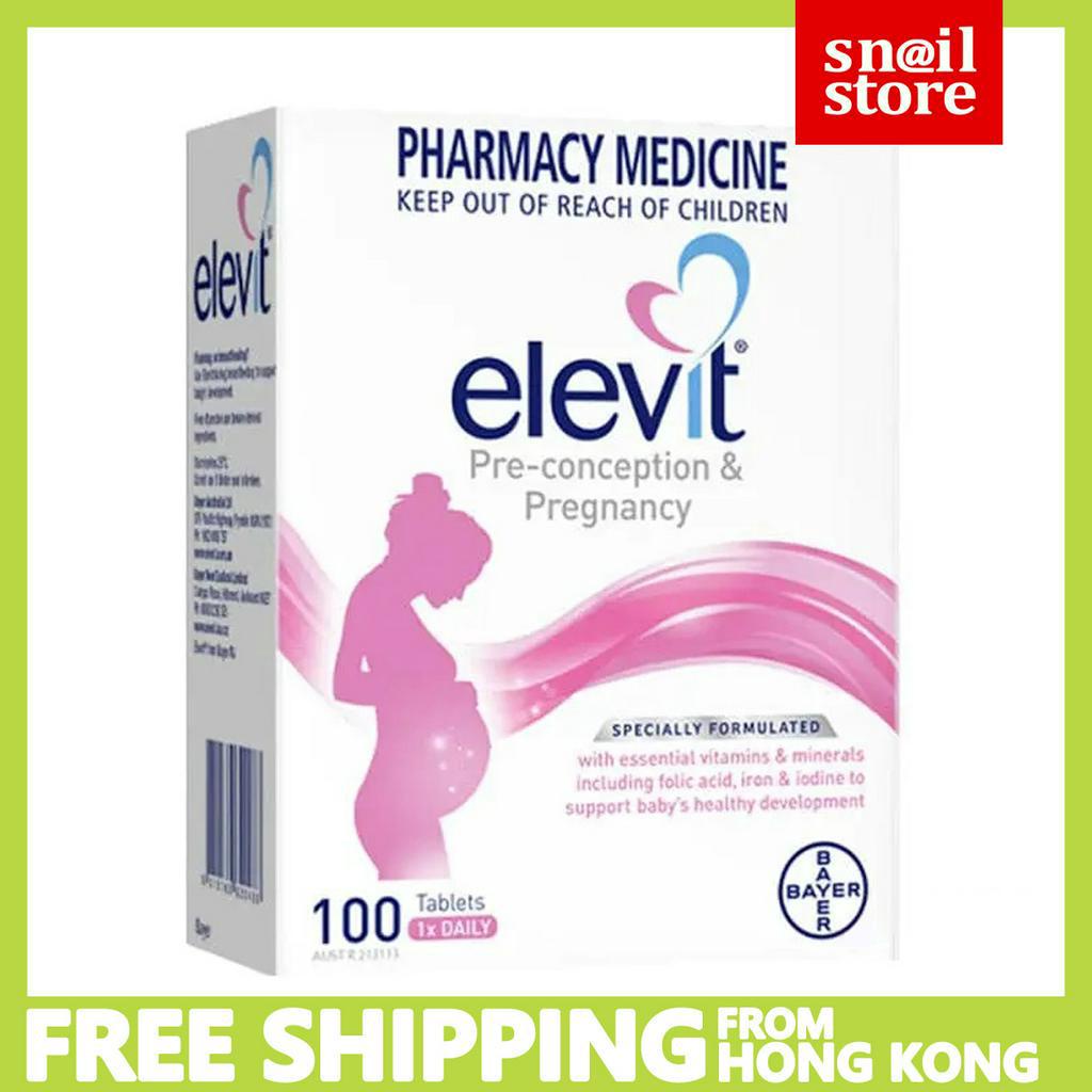 Elevit Preconception & Pregnancy Multivitamin （EXP 2025) 100 Tablets 愛樂維 準媽媽配方補充劑 孕期複合維生素 100