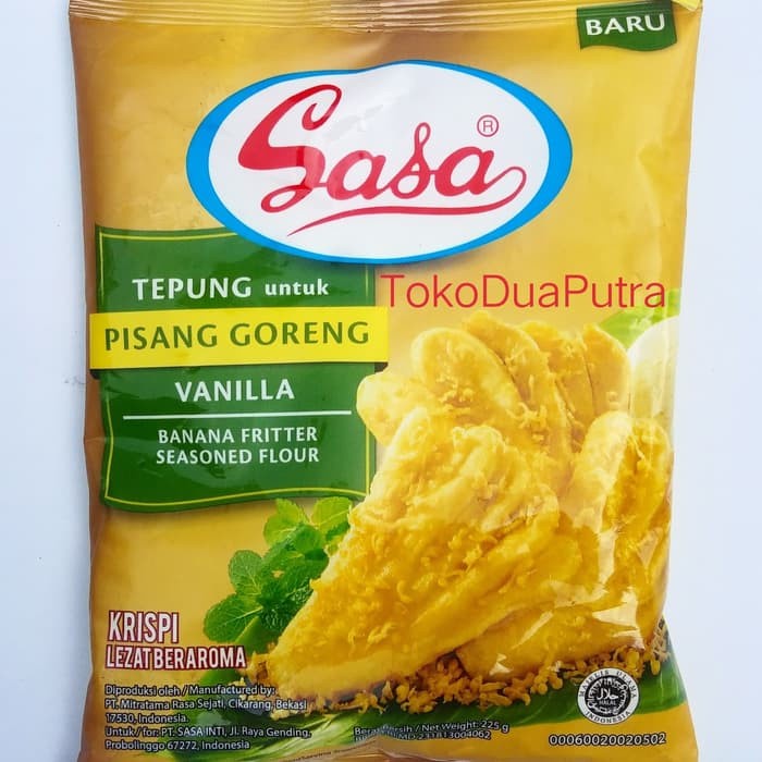 Sasa Tepung Goreng Pisang Vanilla 225 Gr