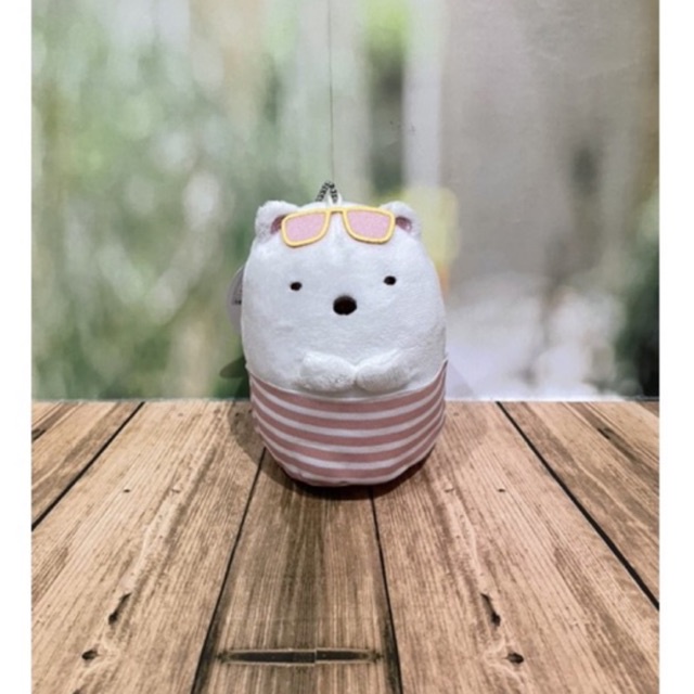 sumikko gurashi sumiko shirokuma/shirokuma plush keychain/shirokuma/shirokuma sumikko gurashi