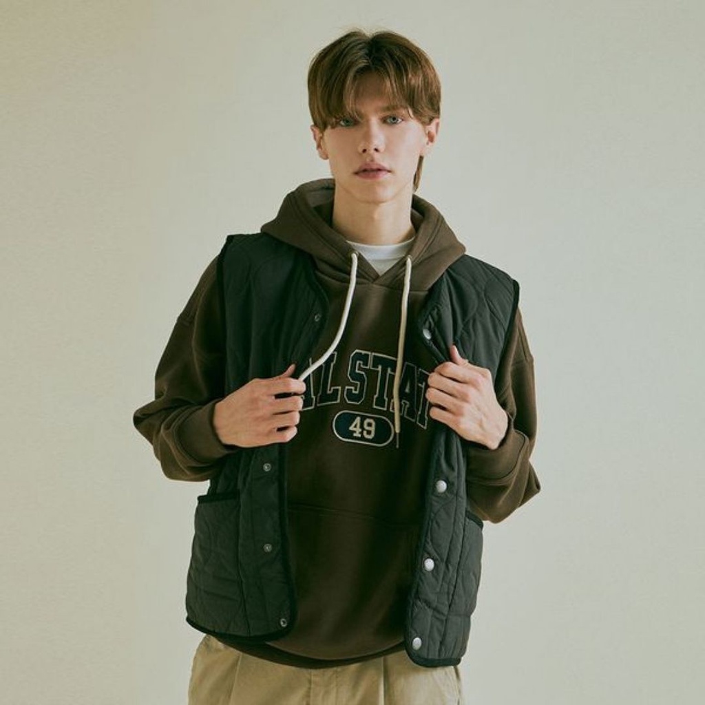 WHO.A.U] Steve Stitching Vest WHVWC4901U | Shopee Singapore