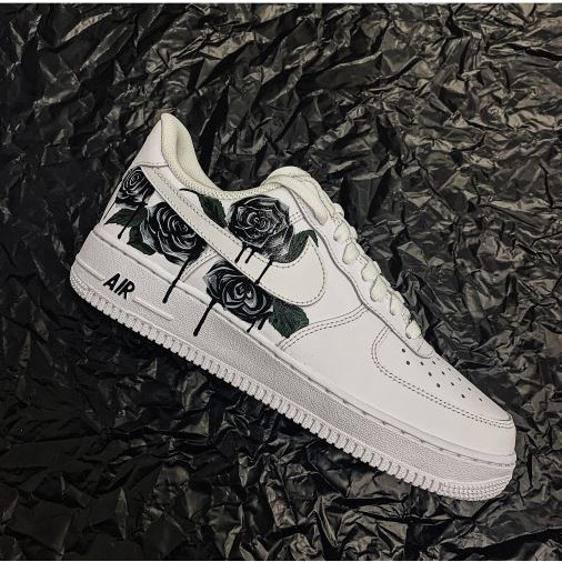 Air force 1 2025 black rose