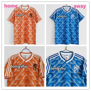 Netherlands 1988 Football Shirt,1988 Netherlands Soccer Jersey,S-XL 1988  Netherlands Home retro jerseys 1988 Dutch home Vintage