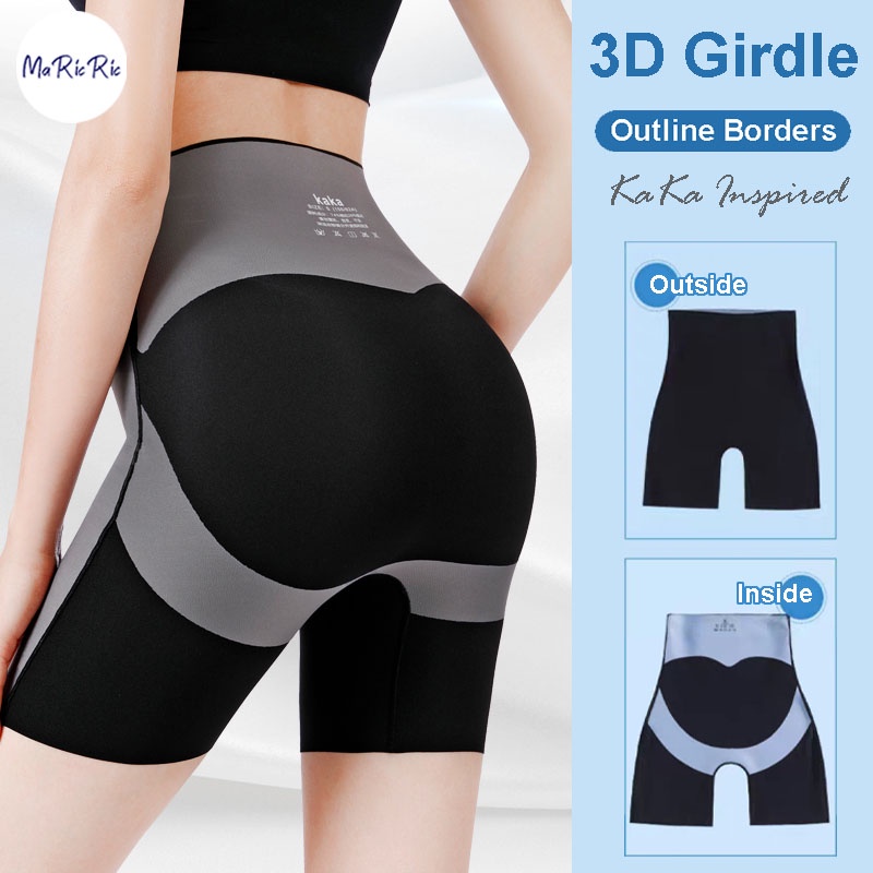 (SG InStock)High Waist Magic Pressurize Outline Borders Girdle (Body