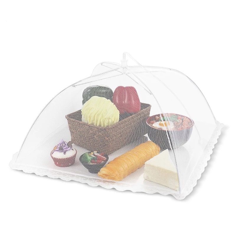 Foldable Rectangular Mesh Insect-proof Food Cover / Removable ...