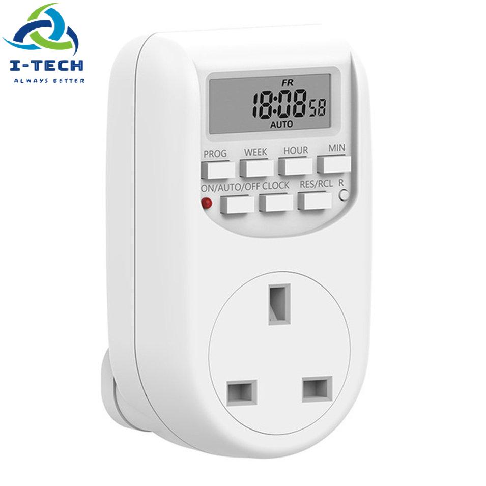 ⚡NEW⚡Electronic Digital Timer Switch UK Plug Kitchen Timer Outlet 220