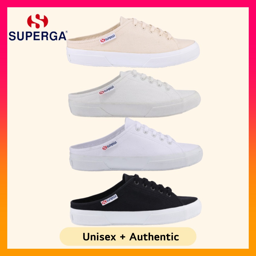 Superga on sale backless shoes