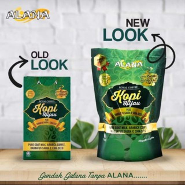 ALANA ROYAL GREEN COFFEE 100 ORIGINAL Shopee Singapore