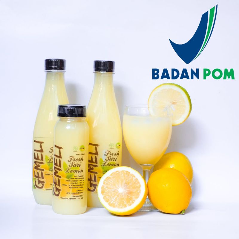 Sari Lemon Gemeli Murni California 750ml - Gambar 2