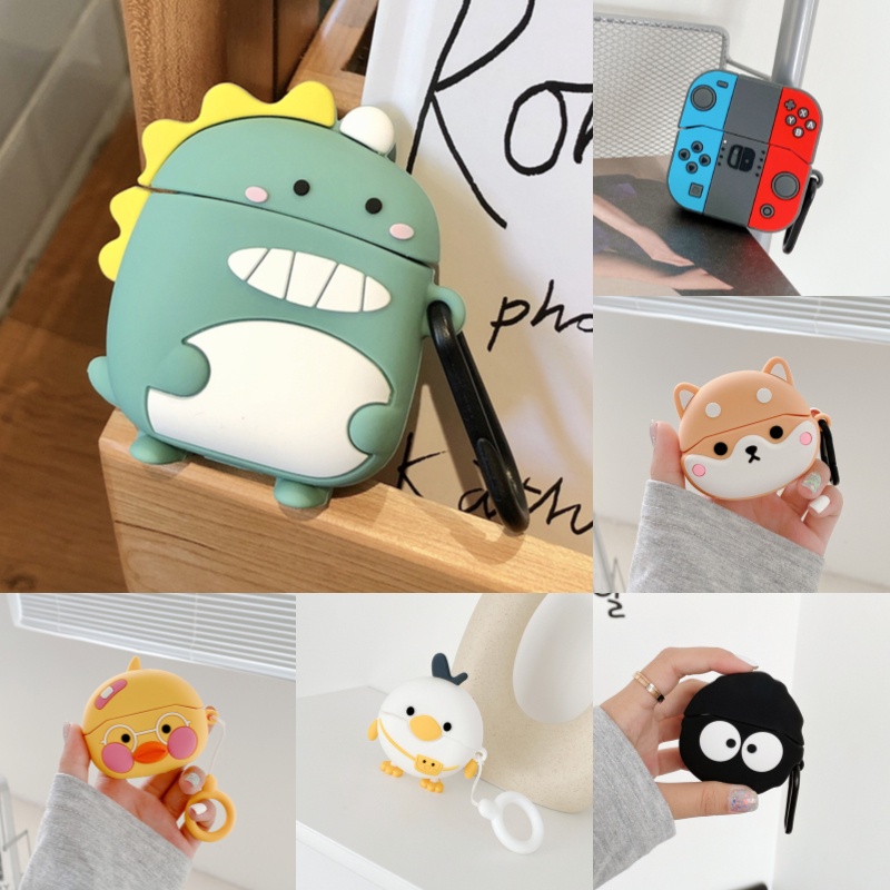 【good Quality】cartoon For Oppo Enco Airandair 2 Soft Earphone Case Cover Shopee Singapore 9845