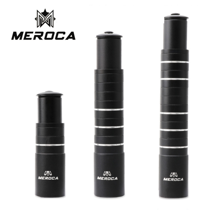 Meroca Bike Stem Riser Bike Fork Stem Extender Mountain Bicycle