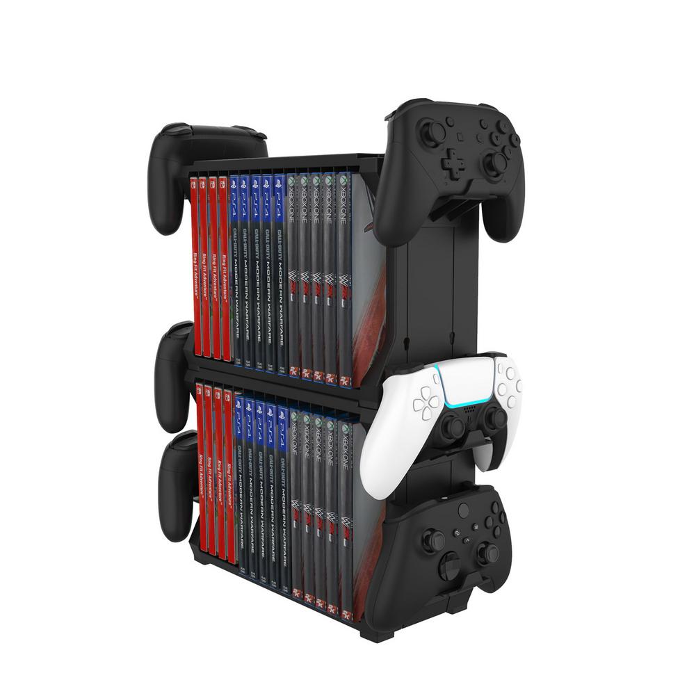 Universal Game Disc Storage Rack For PS4 & PS5 Controller Organize ...