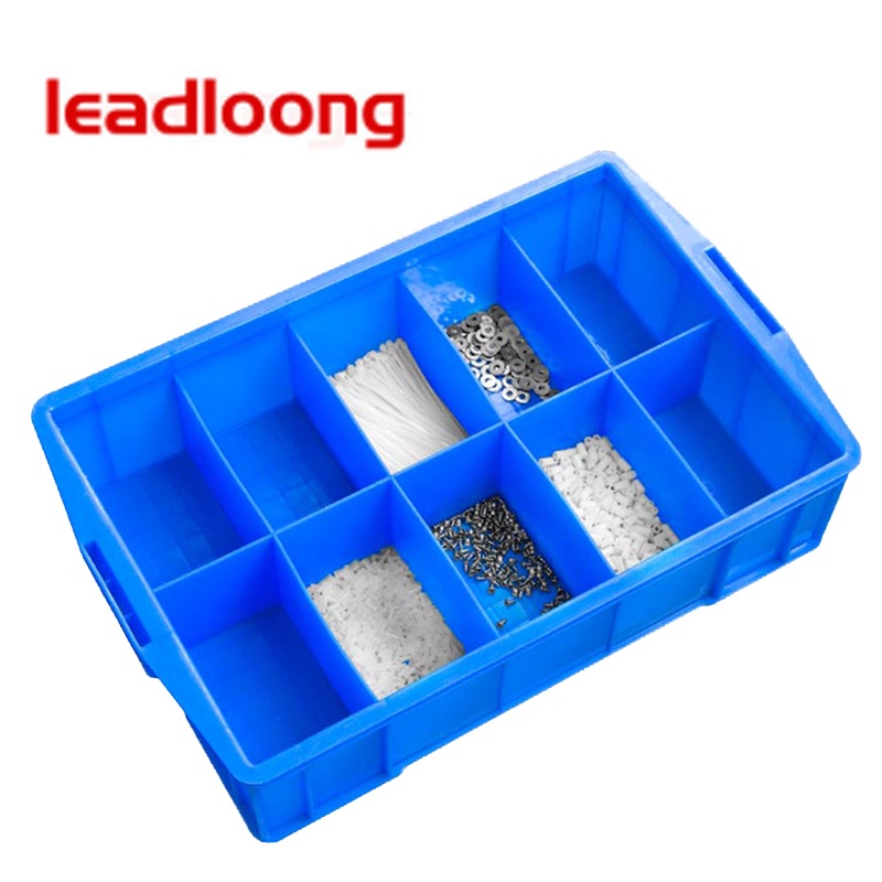 Plastic box grid box multi-grid storage box storage box screw storage  partition tool parts box turnover box