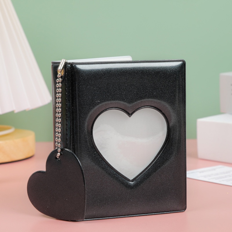 Kpop Card Binder 3inch Photo Album Hollow Love Heart Model