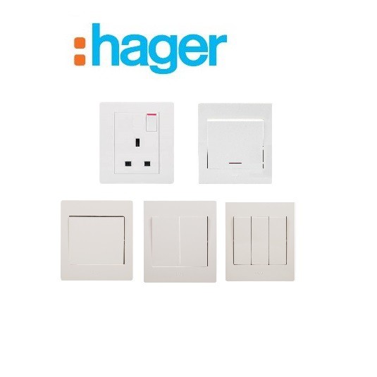 HAGER MUSE ALL TYPE SWITCHES & SOCKETS [SIRIM] Shopee Singapore