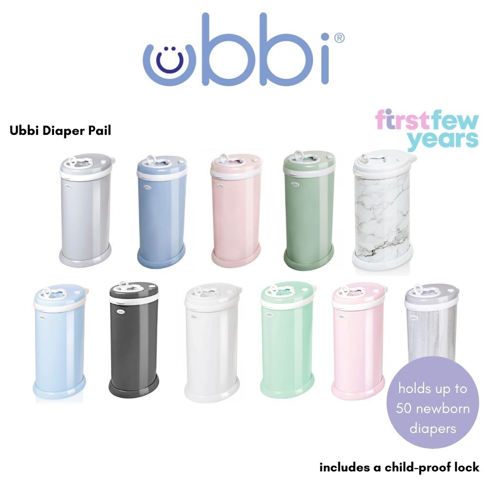 Ubbi Diaper Pail (13 Colours) | Shopee Singapore