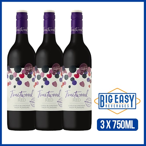 Bundle of 3/6/12] Mcwilliam's Fruitwood Red NV | Red Wine