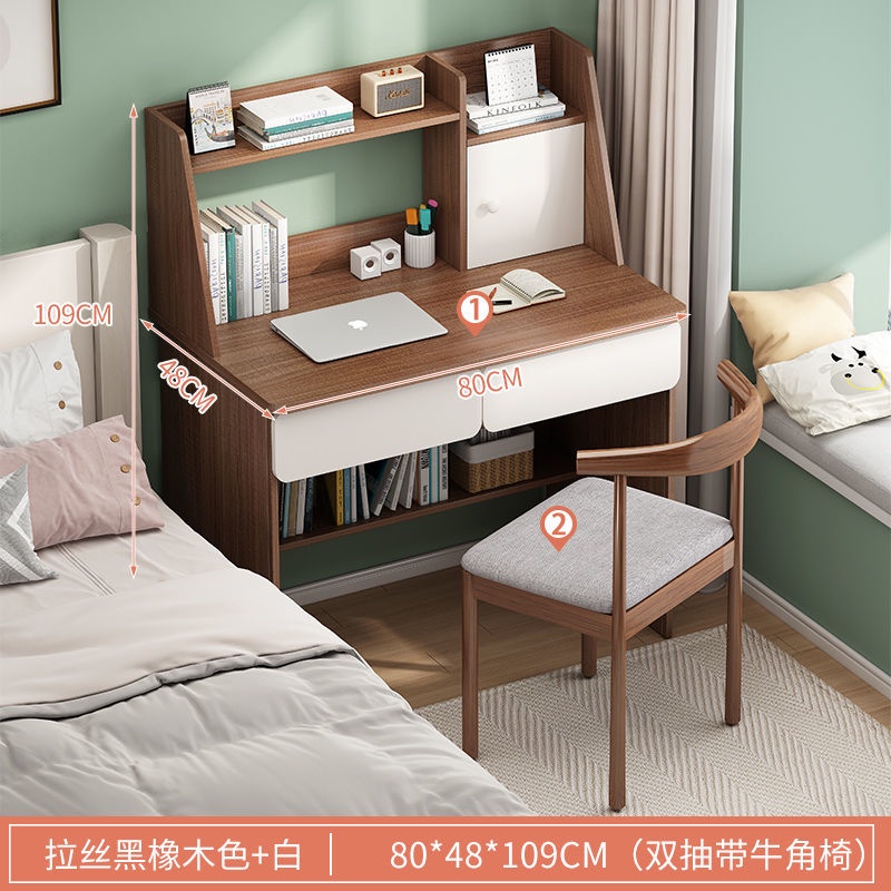 Study Desk Small-Sized Kids Table And Chair Bedroom Study Table With ...