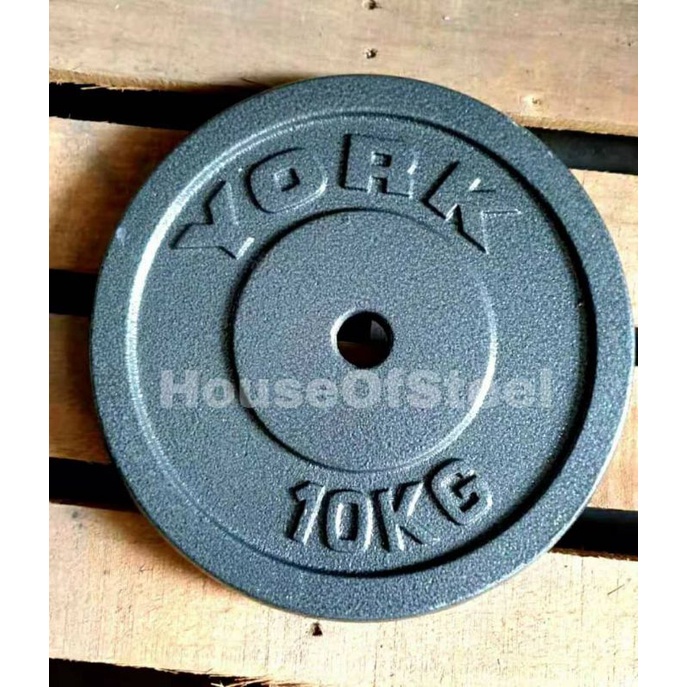 York 10kg cast iron plates sale