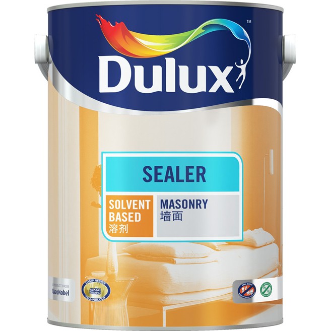 Dulux Solvent Based Oil Based Wall Sealer 5L (Oil) for interior and