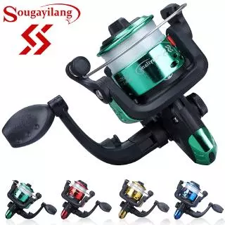 Spinning Reel Handle Metal Fishing Spinning Reels Crank Handle Replacement  Part with Plastic Rotatable Grip Knob