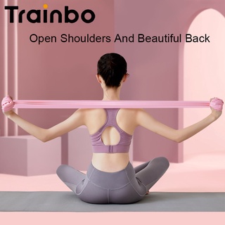 Trainbo Yoga Tension Belt Flexible tretch Rope Yoga Resistance