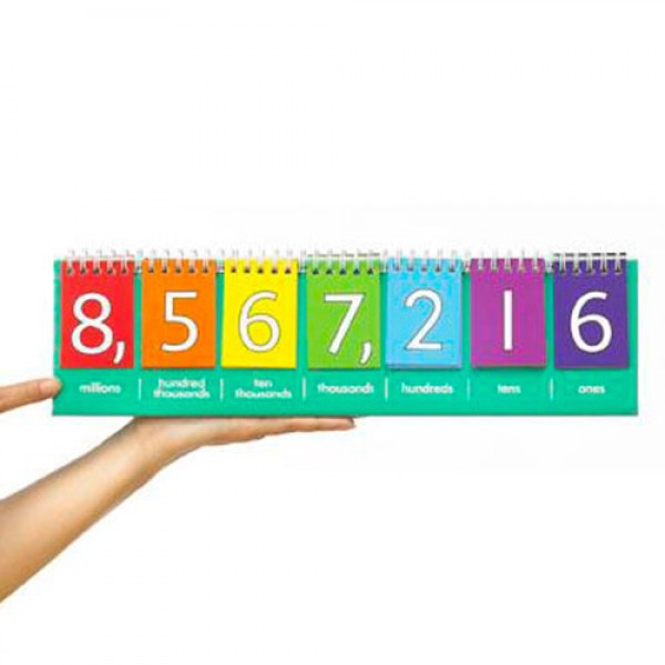Edx Education Place Value flip Chart (Millions) (Student Set) (Set of ...