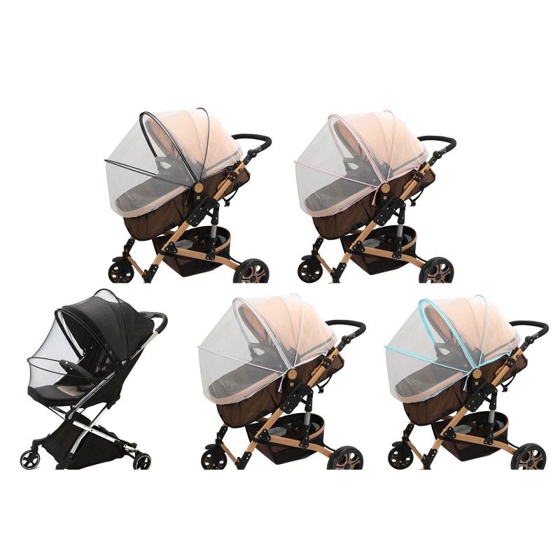 WRC Universal Baby Stroller Mosquito Net Summer Mesh Fly Insect for ...