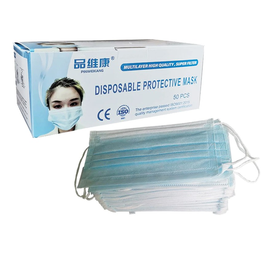 [ELKY] High Quality 3 Ply Mask (Box of 50 Pcs) | Shopee Singapore