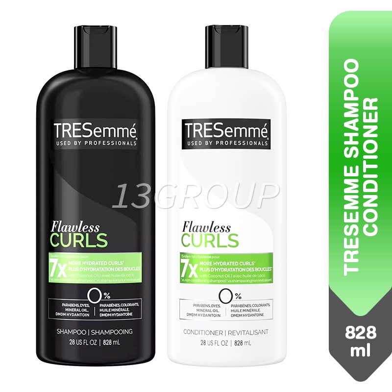 Tresemme Flawless Curls Shampoo Conditioner 828ml Shopee Singapore 4543