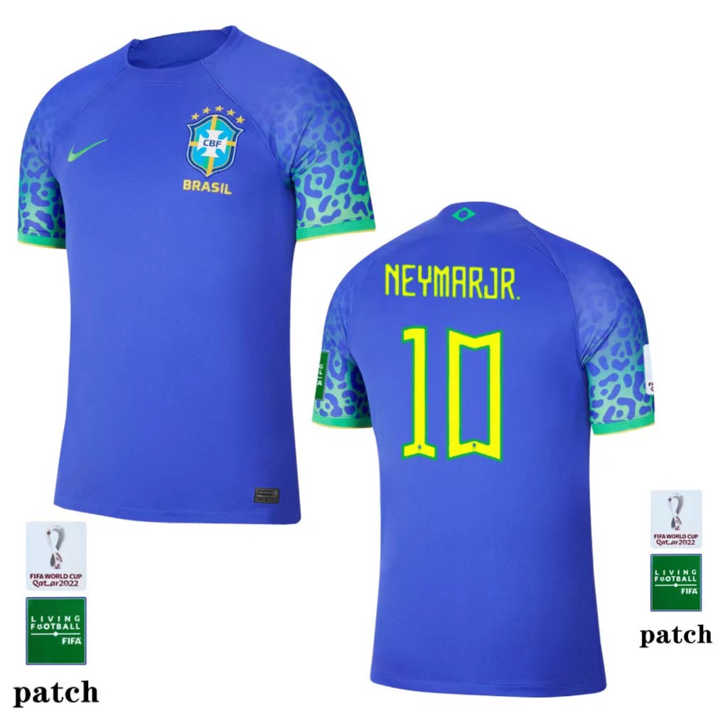 Women's Nike Blue Brazil Women's National Team 2019 Away Replica Jersey