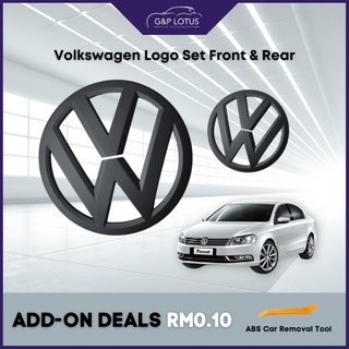 New VW Volkswagen RLine R Line Car Front Grill Grille Metal Emblem Badge