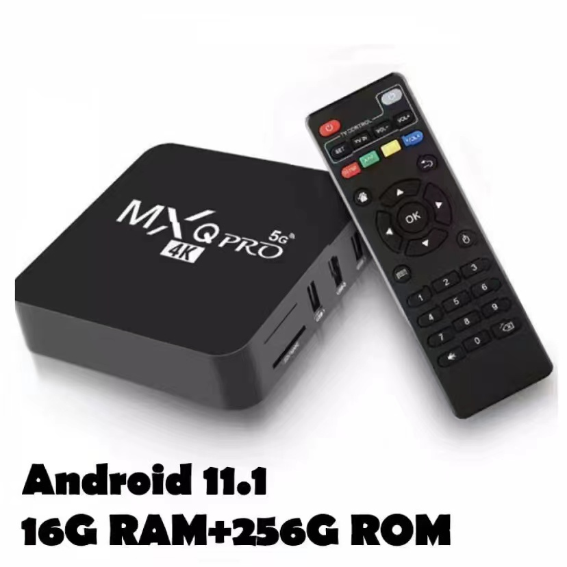 MXQ PRO 5G ANDROID 10.1 TV Box 16GB RAM 256GB ROM 4k HD Smart Media Player Box Shopee Singapore