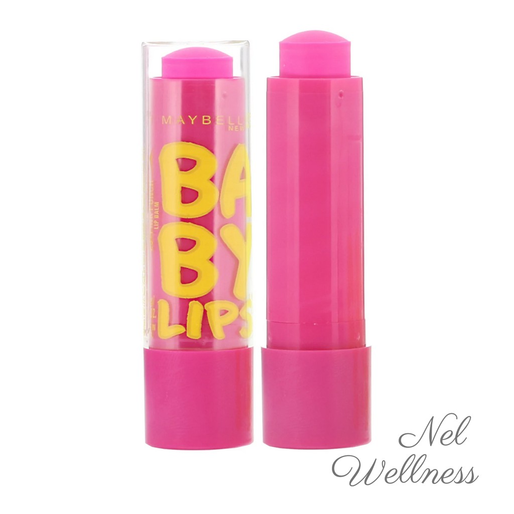 EXPIRY 2026 Maybelline Baby Lips Moisturizing Lip Balm 4.4g Shopee