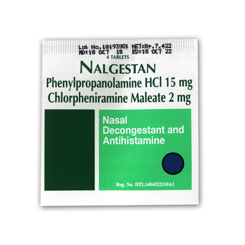 Nalgestan Tablet / Obat Flu / Obat Pilek / Bersin - Gambar 2