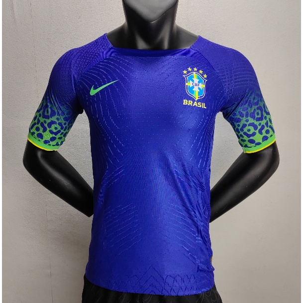 Brazil 2022/23 Stadium Away Men's Nike Dri-FIT Soccer Jersey.