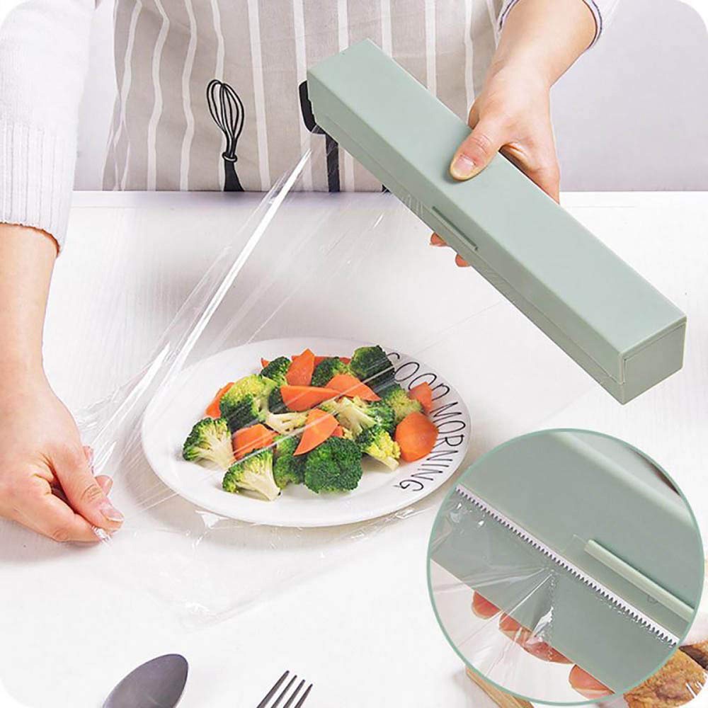 Plastic Wrap Cutter/Plastic Wrap Dispenser With Cutt/Cling Film Cutter